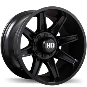 Fast HD – HAVOK – Black – 20″x12″ -44mm – All weather Wheels – F262A-2020-82BT-44C250